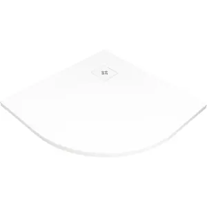 Acrylic semicircular shower tray Deante KSPA00909B 90×90 cm