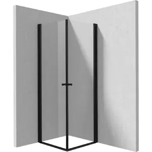 Квадратная душевая кабина Deante KKNNW08W08 80x80 см, угловая, белая рама