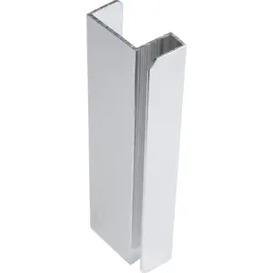 Shower door handle deante Kerria Plus model KTSX010X, chrome finish