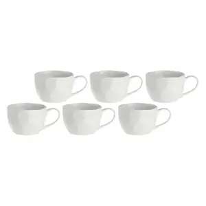 Breakfast mug set LA PORCELLANA BIANCA U10078122U00-Z — 6 pieces, 420 ml each