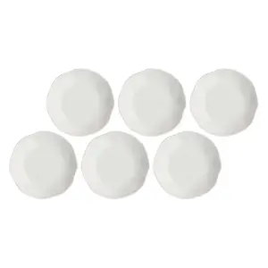 Deep plates set LA PORCELLANA BIANCA La Porcel 21 cm, 6 pieces, white