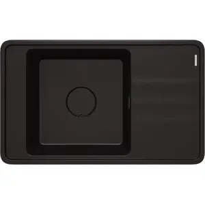 Granite kitchen sink 1-basin with drainer, deante ZKM_N11B