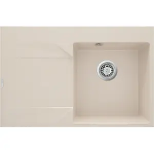 Kitchen sink deante Granit 1-bowl with left drainer ZQJ_511L