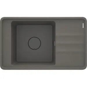 Granite sink 1-bowl with drainer Deante ZKM_T11B