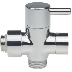 2-function shower switch deante XNCJRFCD0 — for rain showers, diverter valve (2-way)