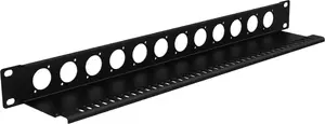 Masking panel CAYMON BP112T — 19" blanking panel for rack units