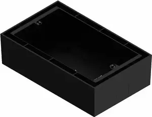Junction box Audac WB50/B for wall speaker connections, model WB50/B