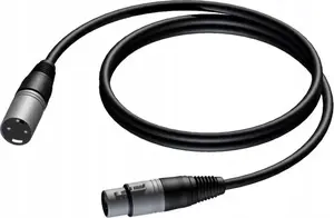 XLR audio kabelis Procab CAB901/20, XLR vīrietis → XLR sieviete, 20 m