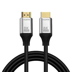 HDMI kabelis RoGer UHD8K3BK 8K@60Hz 48Gbps, saderīgs ar HDMI 2.1, melns