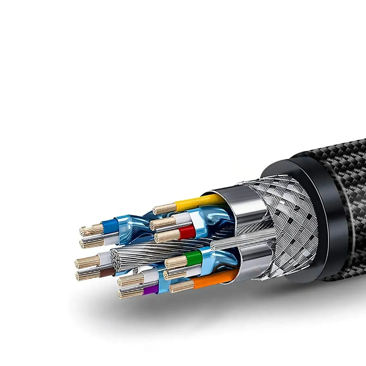 RoGer UHD8K3BK HDMI kabelis 8K@60Hz 48Gbps Photo 3