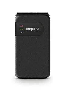 Телефон для пожилых Emporia SIMPLICITYglam Раскладной 2.8" Дисплей Bluetooth Белый