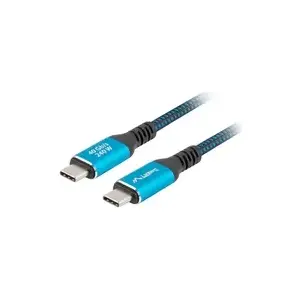 USB-C to USB-C cable LANBERG CA-CMCM-45CU-0020-BK, 240W PD, 8K@60Hz, 2.0 m