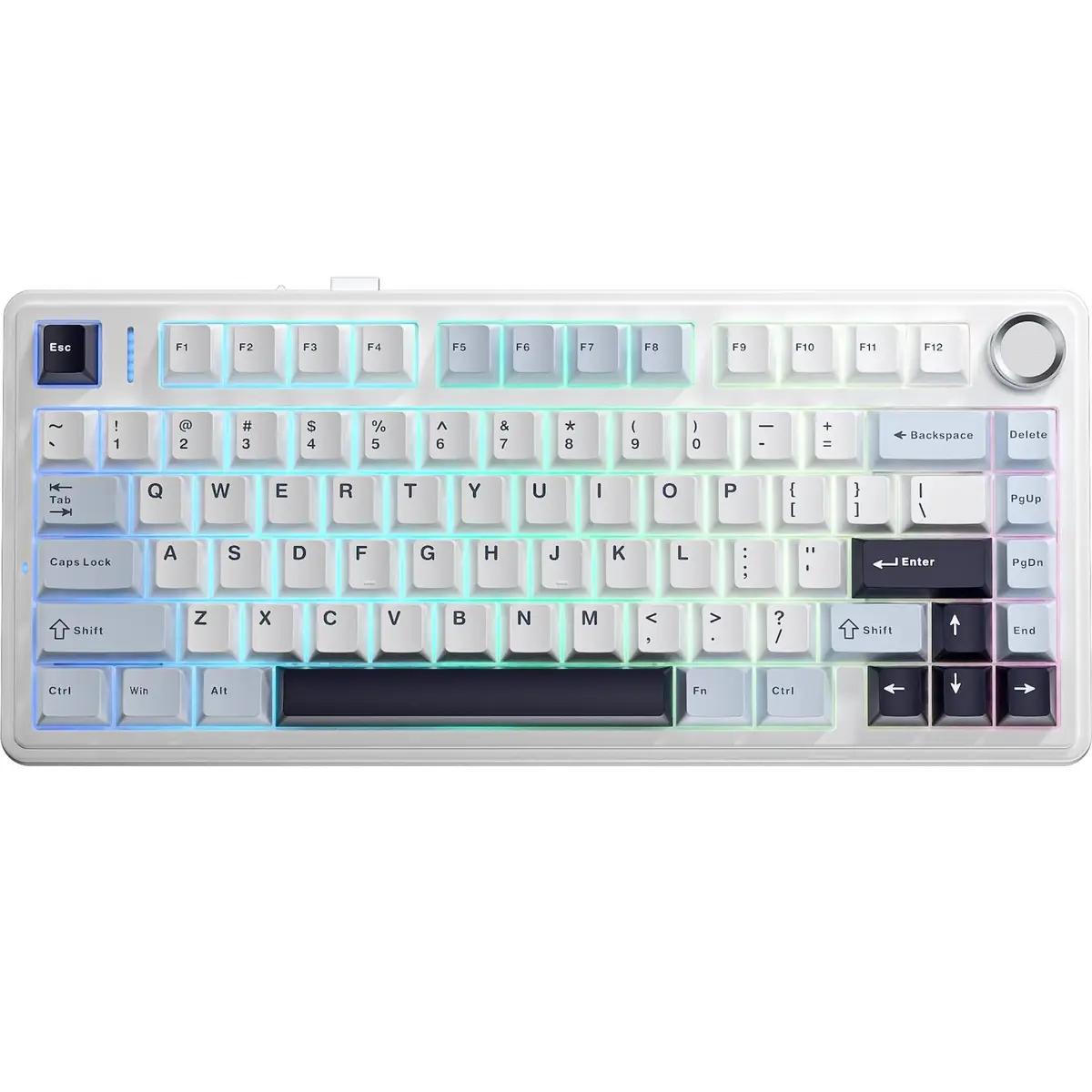 AULA F75 mehāniskā tastatūra — RU/EN, Purple Reaper Photo 8