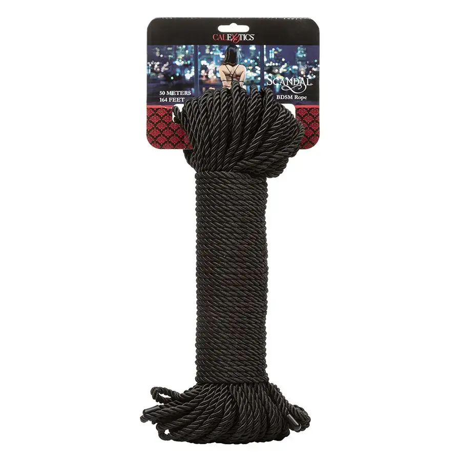 Bondage CALEXOTICS SCANDAL BLACK BDSM ROPE Photo 2
