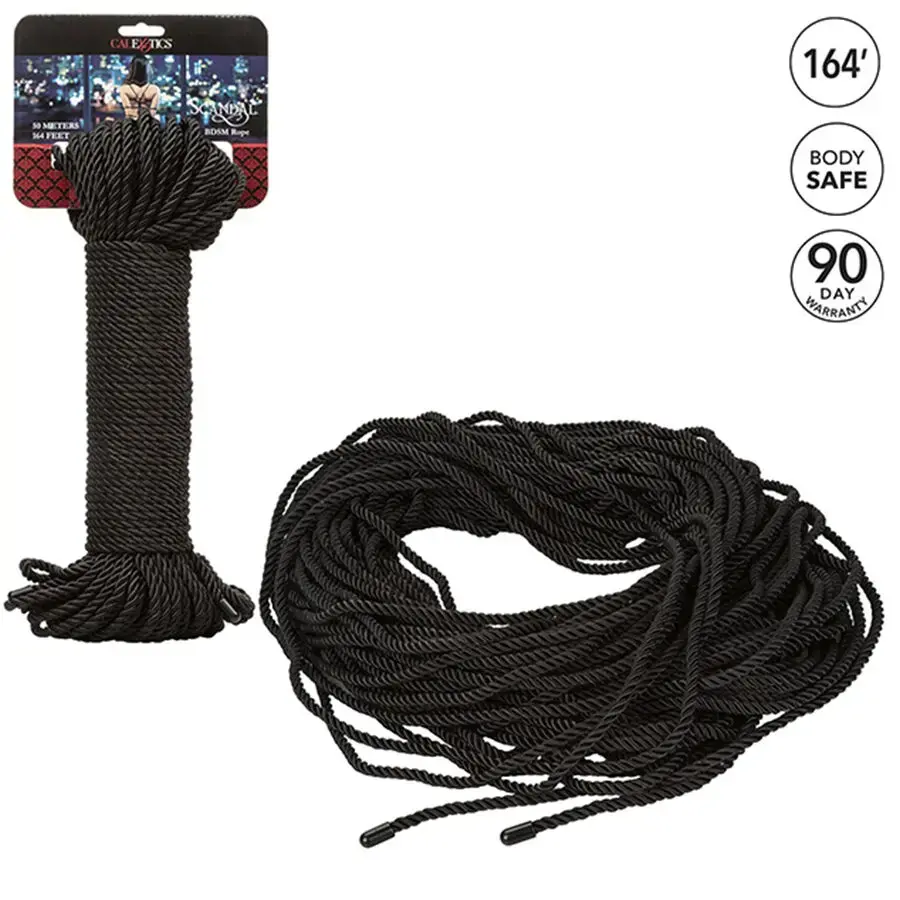 Bondage CALEXOTICS SCANDAL BLACK BDSM ROPE Photo 3