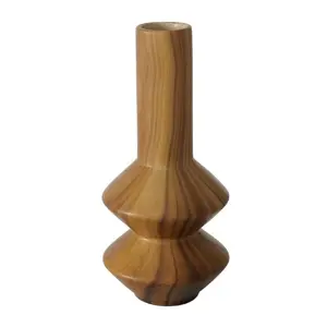 Ceramic vase Boltze WILHELMY H29cm Brown