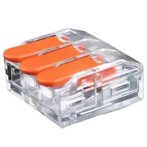 Splicing connector HiSmart EL240456 3‑pole 0.5–6.0 mm² 41 A 450 V