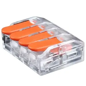 Splicing connector HiSmart EL240463 for 4 conductors 0.5–6.0 mm², 41 A, 450 V