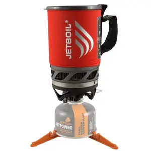 Jetboil Flash Red Pārnēsājama grila plīts viegla kompakta 187300002062