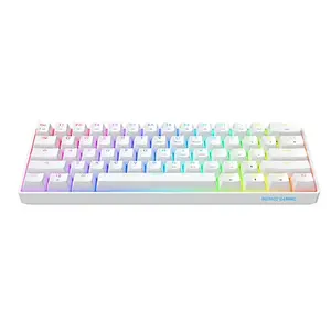 Mechanical 60% Keyboard DELTACO GAMING DK470 — Pre-lubed Hot-Swap KTT switches, compact layout