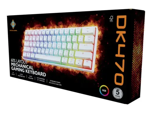 DELTACO GAMING DK470 60% Mechanical Keyboard Photo 7