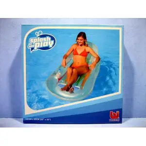 Надувное кресло Bestway B43028 161x84 см — одноместное для воды и пляжа