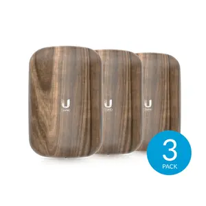 Ubiquiti EXTD-COVER-WOOD-3 bezvadu piekļuves punkta vāciņš modelim BeaconHD un U6, koka krāsā, 3 gab.