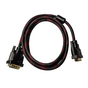 DVI Male-to-Male Cable Riff PS-M-DVI-MAT, 1.50 m, with 2 ferrite filters, Black