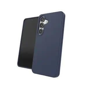 Protective phone case Zagg Milan Snap for Samsung S25 — Navy opaque finish