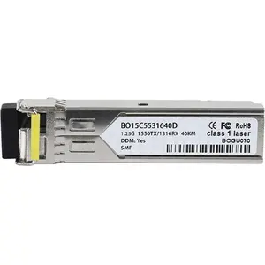 SFP transceiver BlueOptics BO15C5531640D 1000BASE-BX-D Singlemode fiber 40 km
