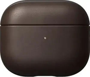 Leather AirPods Case Nomad V3 Rustic Brown — protective leather cover for AirPods charging case