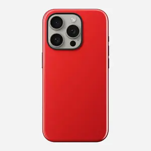 Чехол Nomad iPhone 15 Pro Night Watch Red — защитный чехол для iPhone 15 Pro, красный