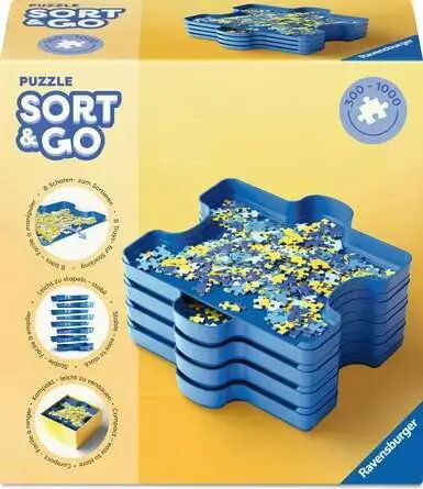 Ravensburger Sort & Go puzļu šķirošanas