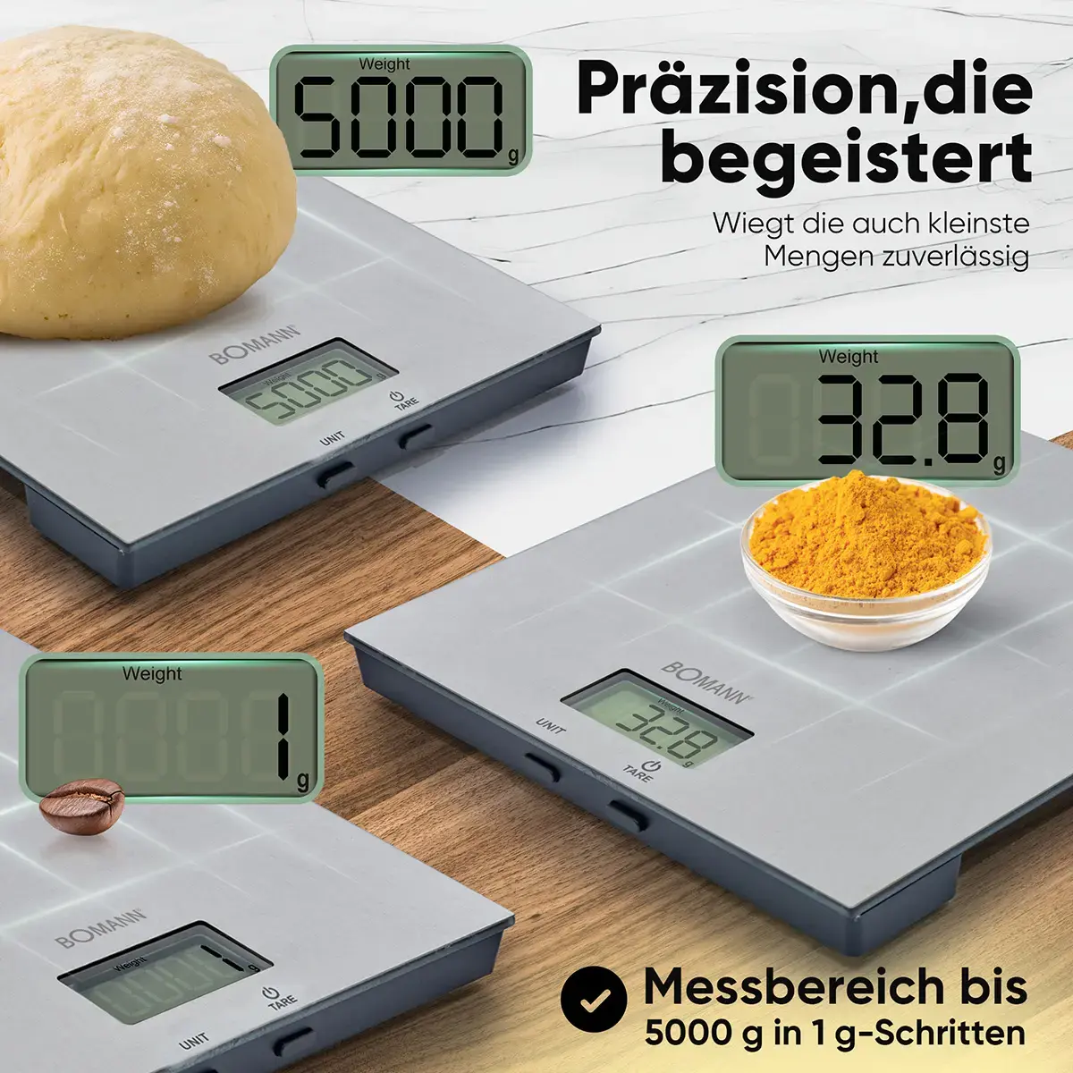 Digital kitchen scale BOMANN KW6086CB Photo 5