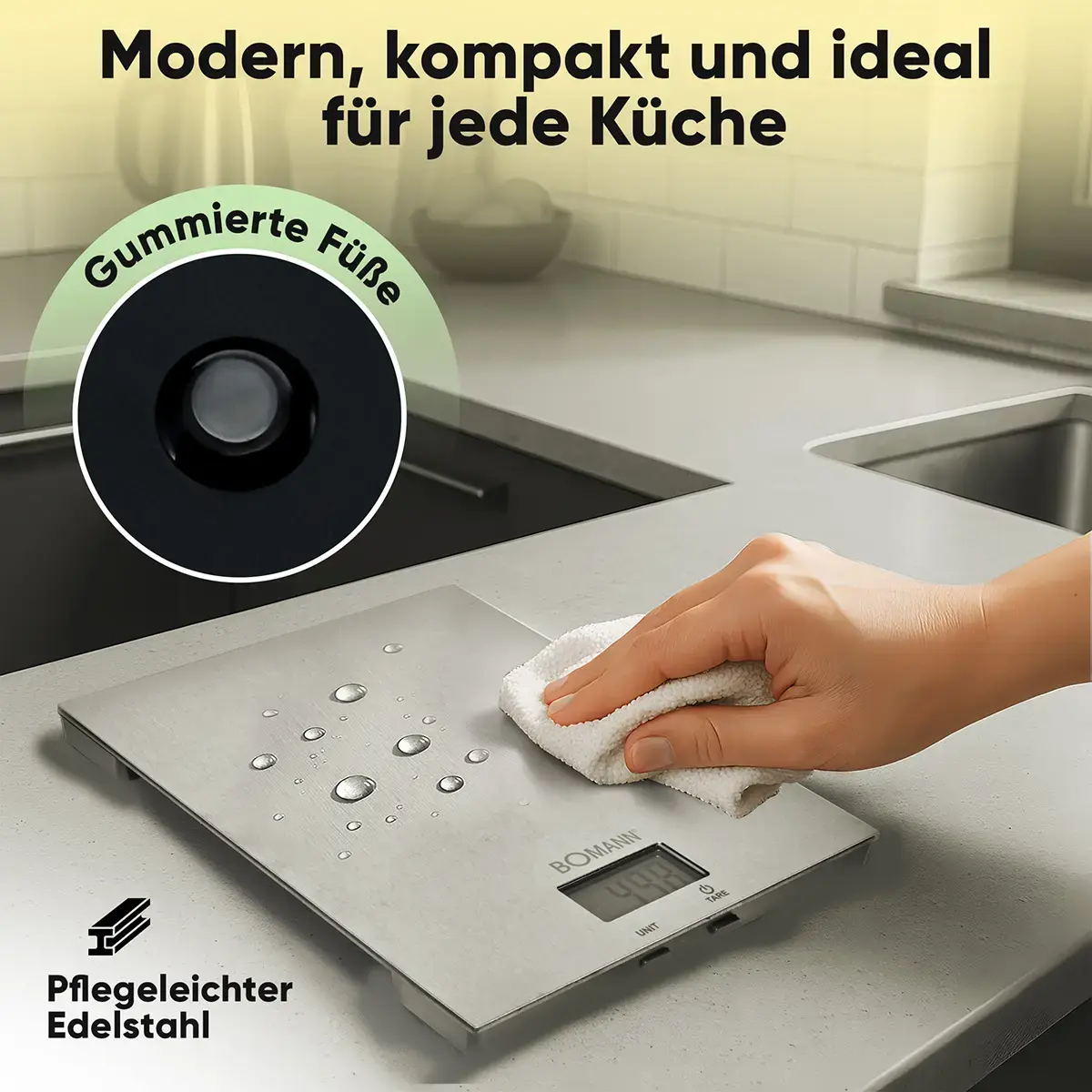 Digital kitchen scale BOMANN KW6086CB Photo 6
