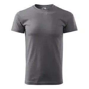 T-krekls MALFINI Basic 129 — vīriešu, tērauda pelēks, 160 g/m², parastais piegriezums