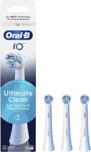 Rezerves birstes galviņas Oral-B iO Ultimate Clean, 3 gab., baltas