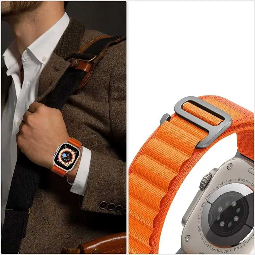 Nylon Pro ремешок Tech‑Protect для Apple Watch 42/44/45/49 мм Photo 3