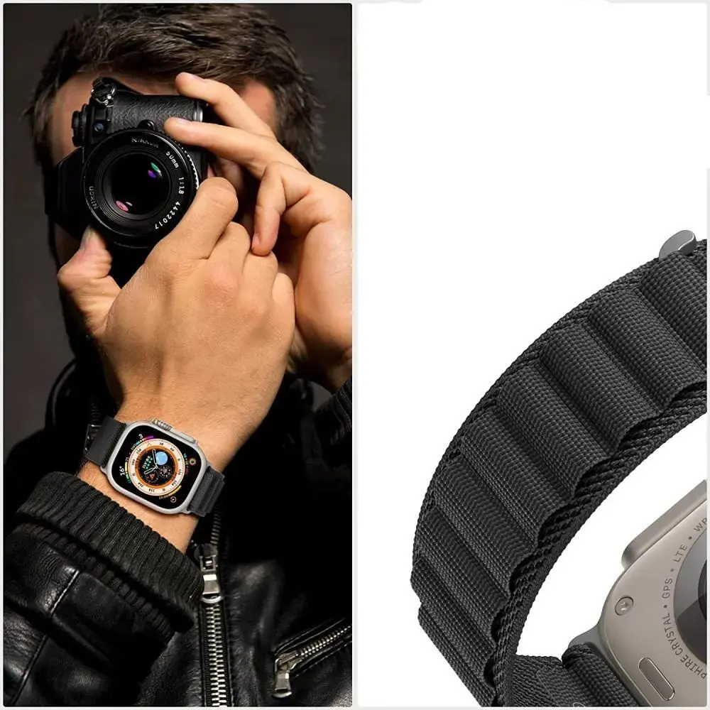 Nylon Pro ремешок Tech‑Protect для Apple Watch 42/44/45/49 мм Photo 4