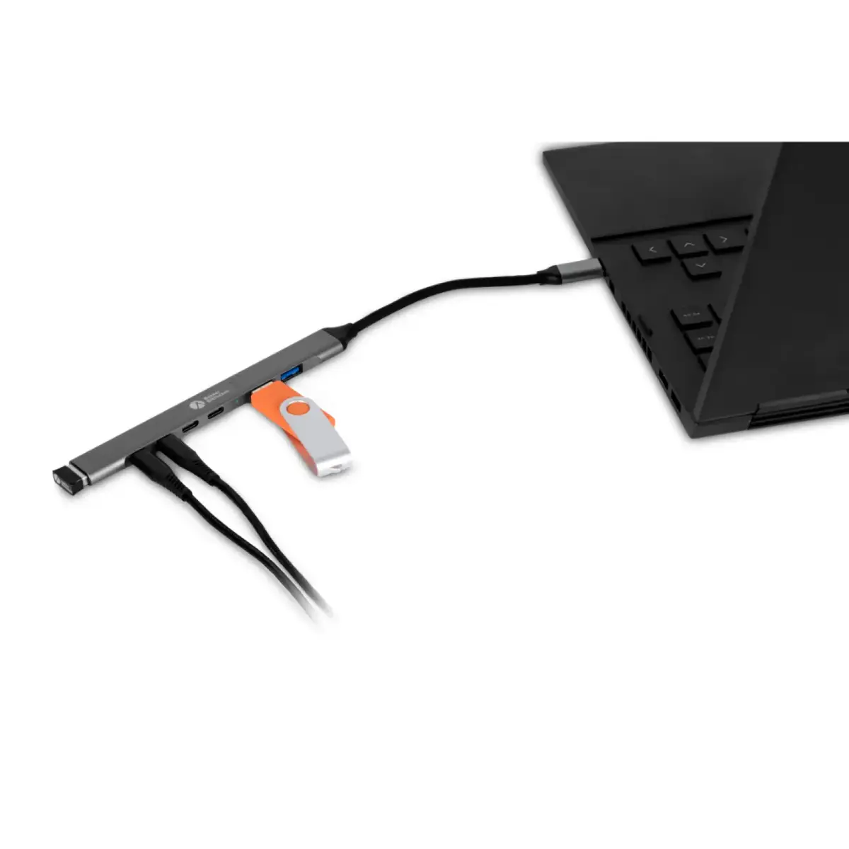 USB-C хаб BakkerElkhuizen BNECHUB3A4C 7‑в‑1 Photo 4