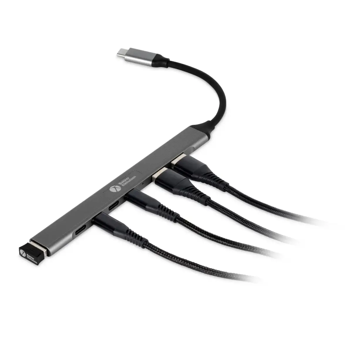 USB-C хаб BakkerElkhuizen BNECHUB3A4C 7‑в‑1 Photo 5