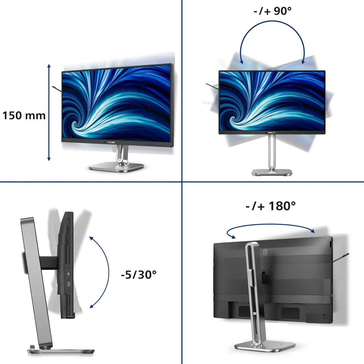 Монитор Philips 4000 series 24B2N4200/00 Photo 5