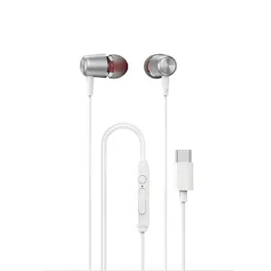 Vadu ausītes (in-ear) Dudao X1PROT ar USB-C un 1.2 m kabeli, baltas