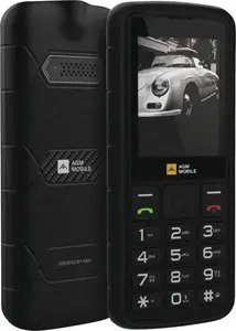 AGM M9 LTE Mobile Phone, 2.4-inch Display, 4G, Dual SIM, Black