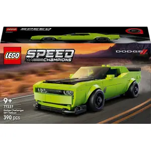 Construction toy car LEGO Speed Champions Dodge Challenger SRT Hellcat 77237 — 390 pieces, 1 minifigure, age 9+