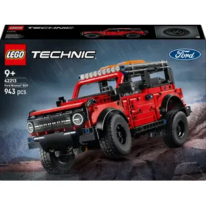 LEGO Technic construction set Ford Bronco Off-Roader 4x4 model 42213 — 943 pieces, age 9+