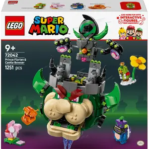 Construction toy LEGO Super Mario Prince Florian & Castle Bowser set 72042