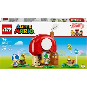 Construction toy LEGO Super Mario Party at the Toad House set 72041 with interactive play features