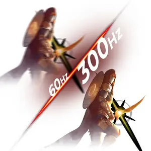 300Hz refresh rate