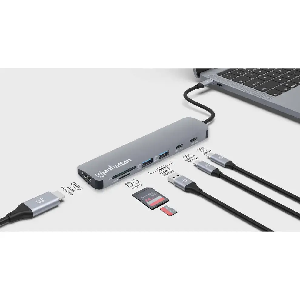 Manhattan USB-C Docking Station 190442 Photo 7